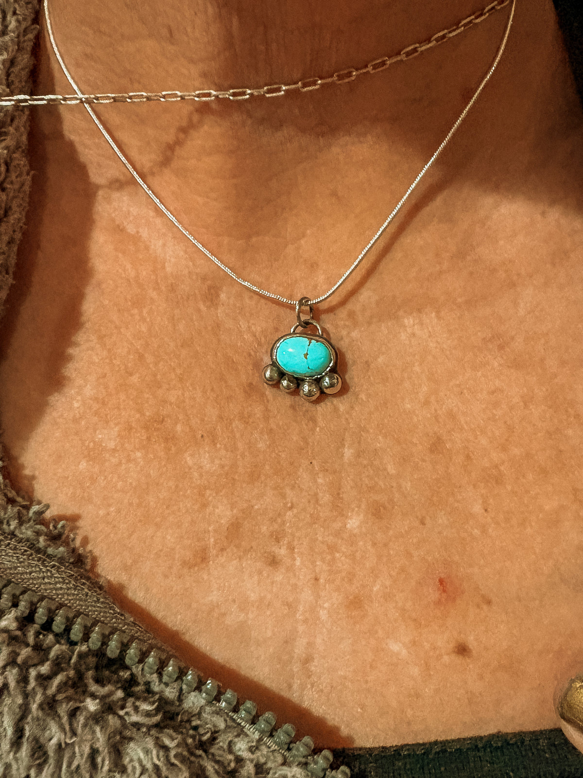 TATHRA NSW SUNDAY 1st NOVEMBER ~ MAKE A TURQUOISE + STERLING SILVER NECKLACE CLINIC.