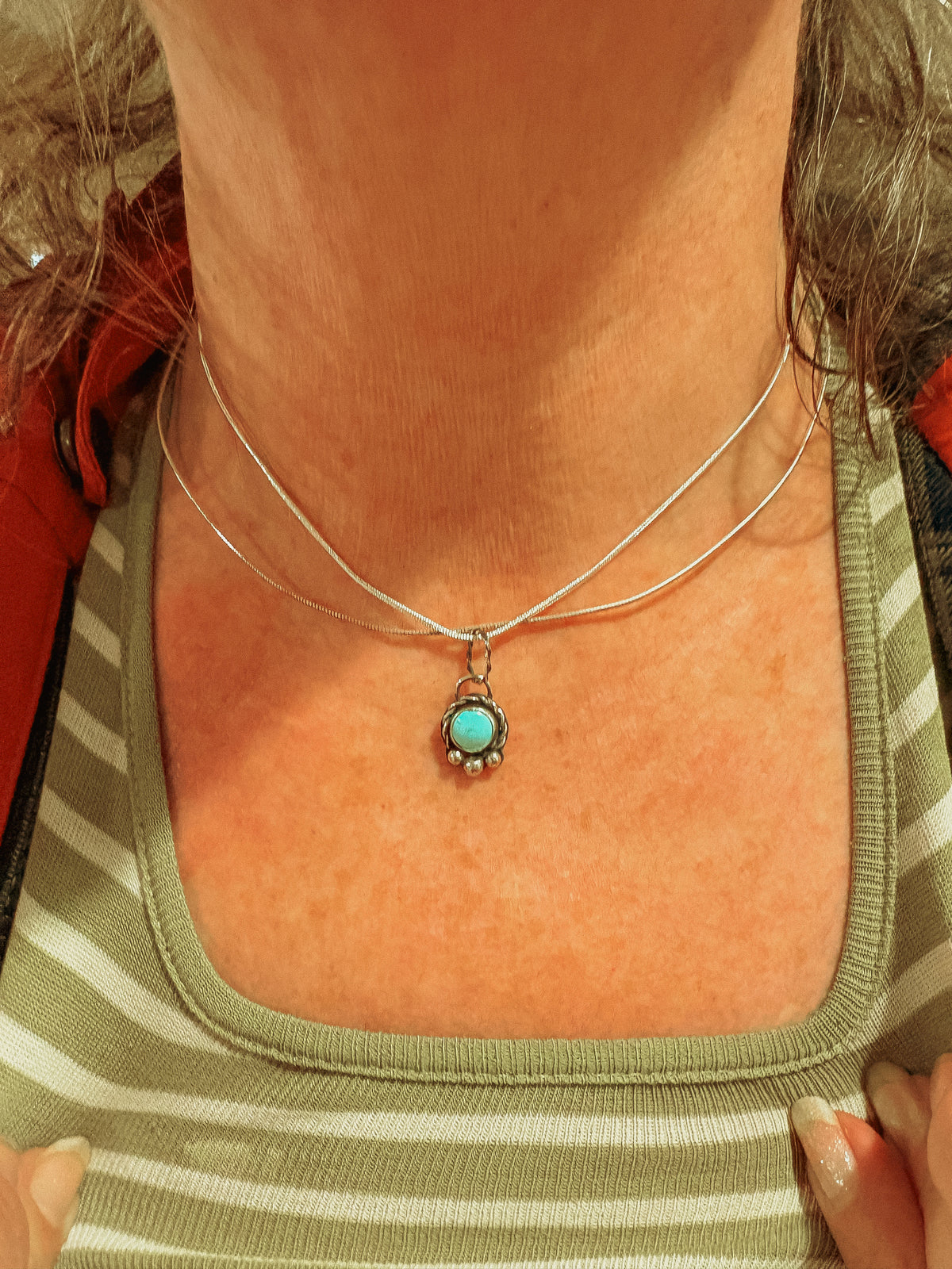 TATHRA NSW SUNDAY 1st NOVEMBER ~ MAKE A TURQUOISE + STERLING SILVER NECKLACE CLINIC.