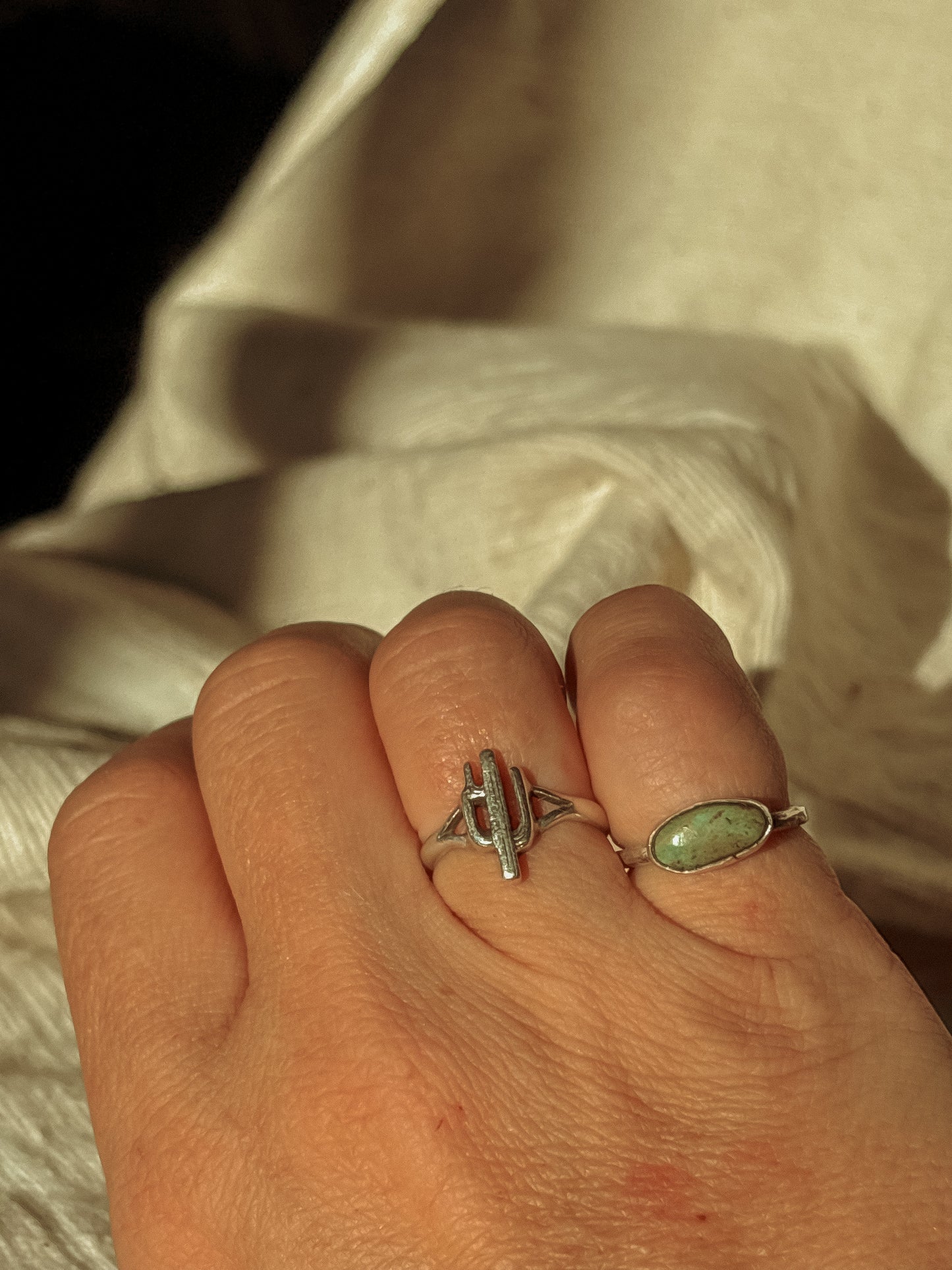 TURQUOISE STACKER  RING #1