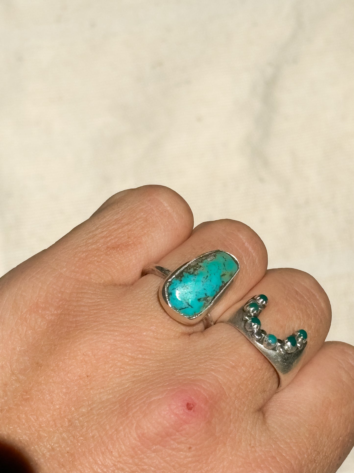 TURQUOISE STACKER  RING #2