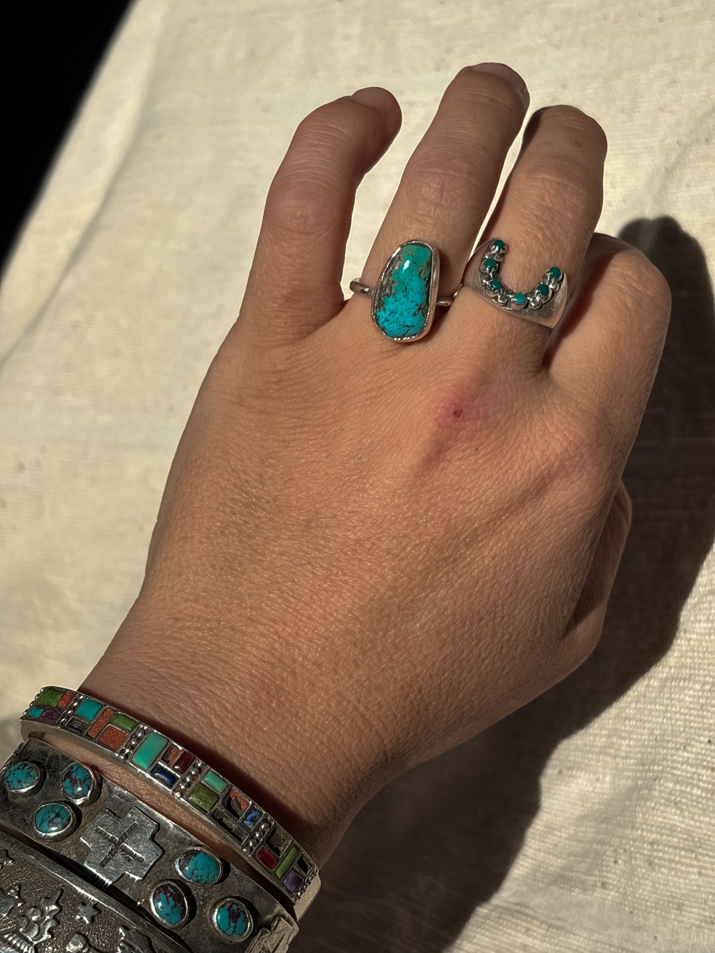TURQUOISE STACKER  RING #2