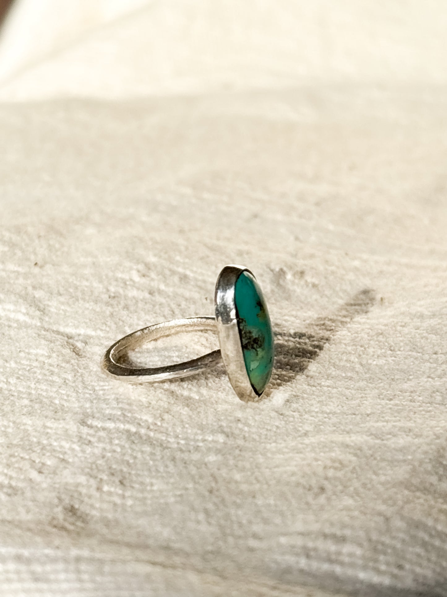 TURQUOISE STACKER  RING #4