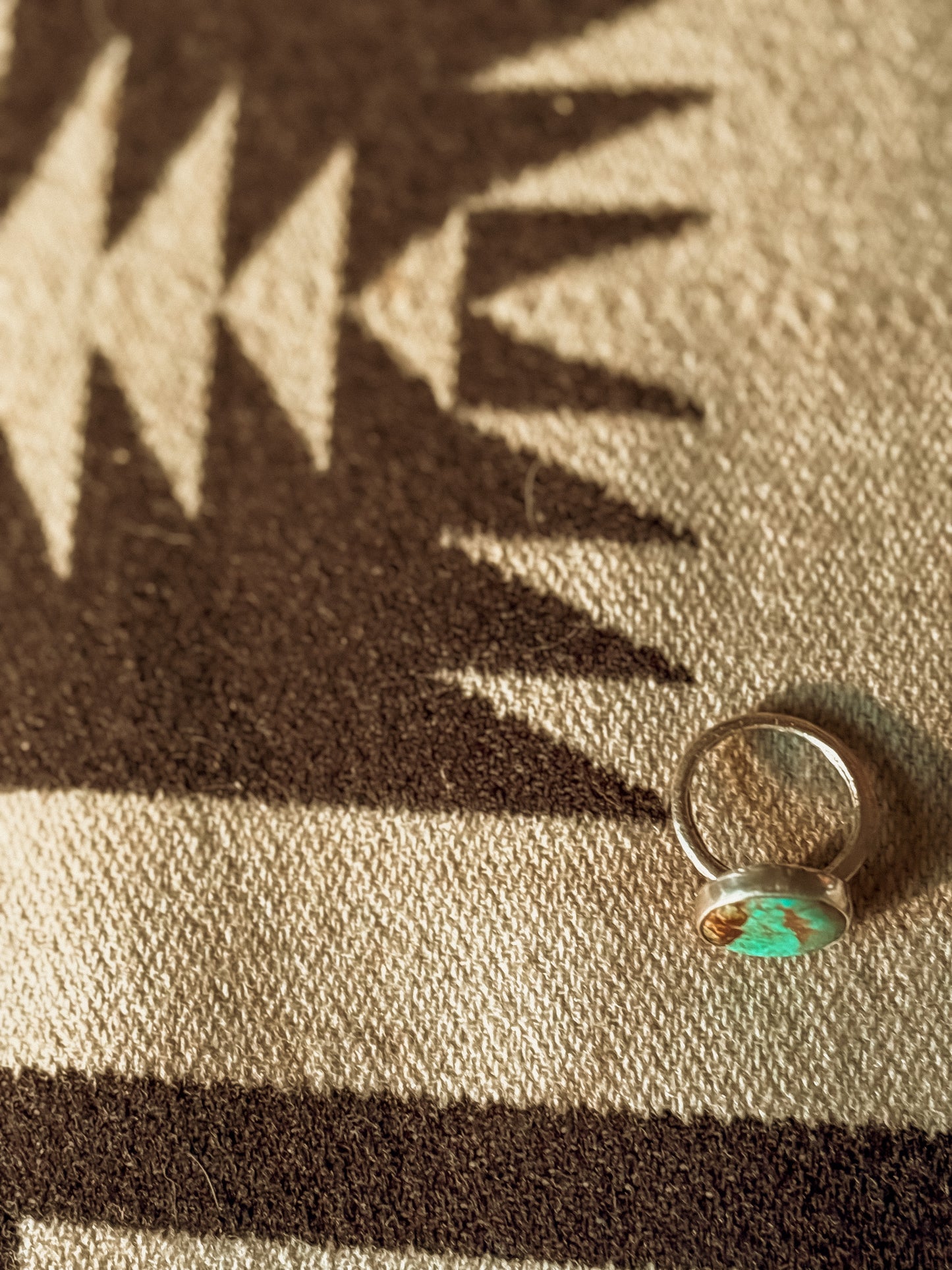 TURQUOISE STACKER RING #8