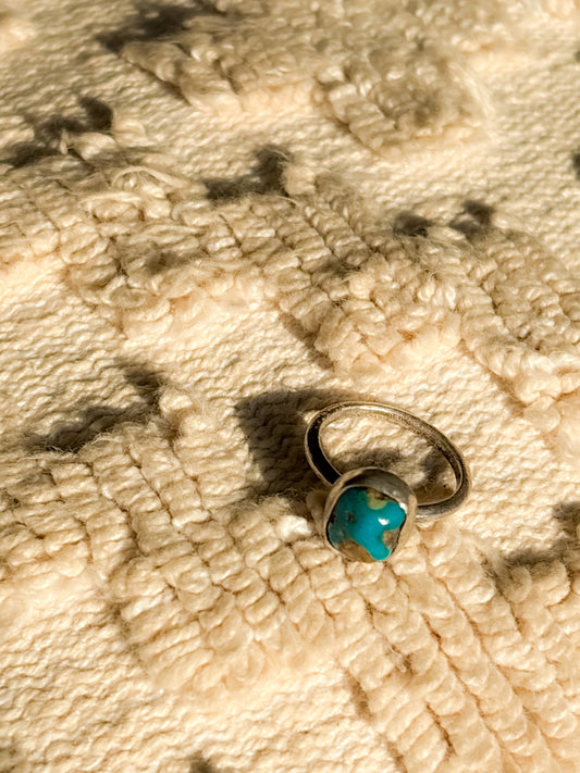 TURQUOISE STACKER RING #7
