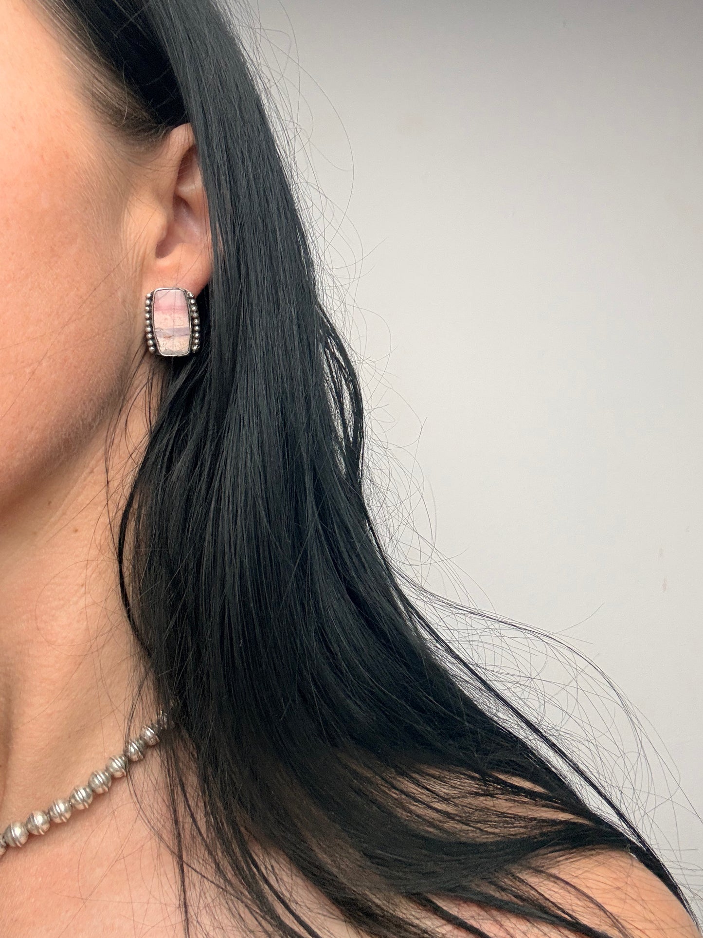 BLUSH MESA STUDS